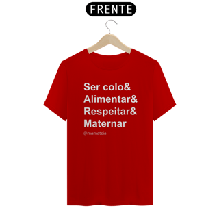 Nome do produto Camiseta Maternar Mamateia