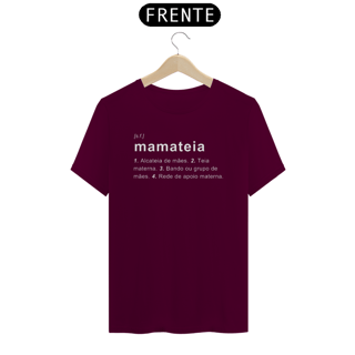 Nome do produto Camiseta Mamateia Dicionário