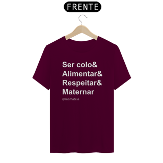 Nome do produto Camiseta Maternar Mamateia