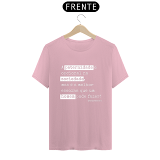 Nome do produto Camiseta - Colorida e Preta - Paternidade a Melhor Escolha