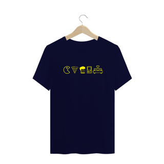 Nome do produto Camiseta -Vida de Gamer - Plus size