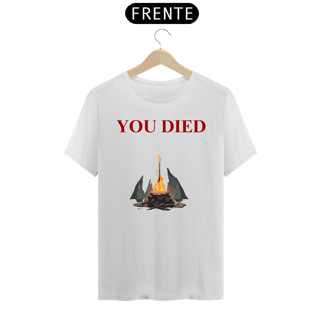 Nome do produto Camiseta - You Died - Premium