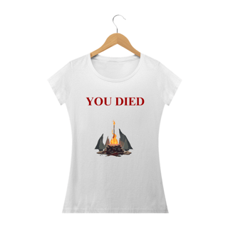 Nome do produto Camiseta - You Died - Premium