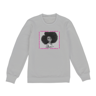 Nome do produto Moletom Barbie Black Power