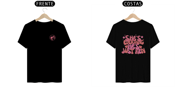 Camiseta Barbie Ela é tudo 