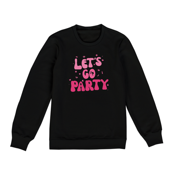 Moletom Barbie Lets go Party