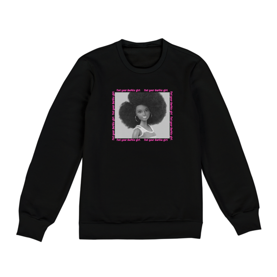 Moletom Barbie Black Power