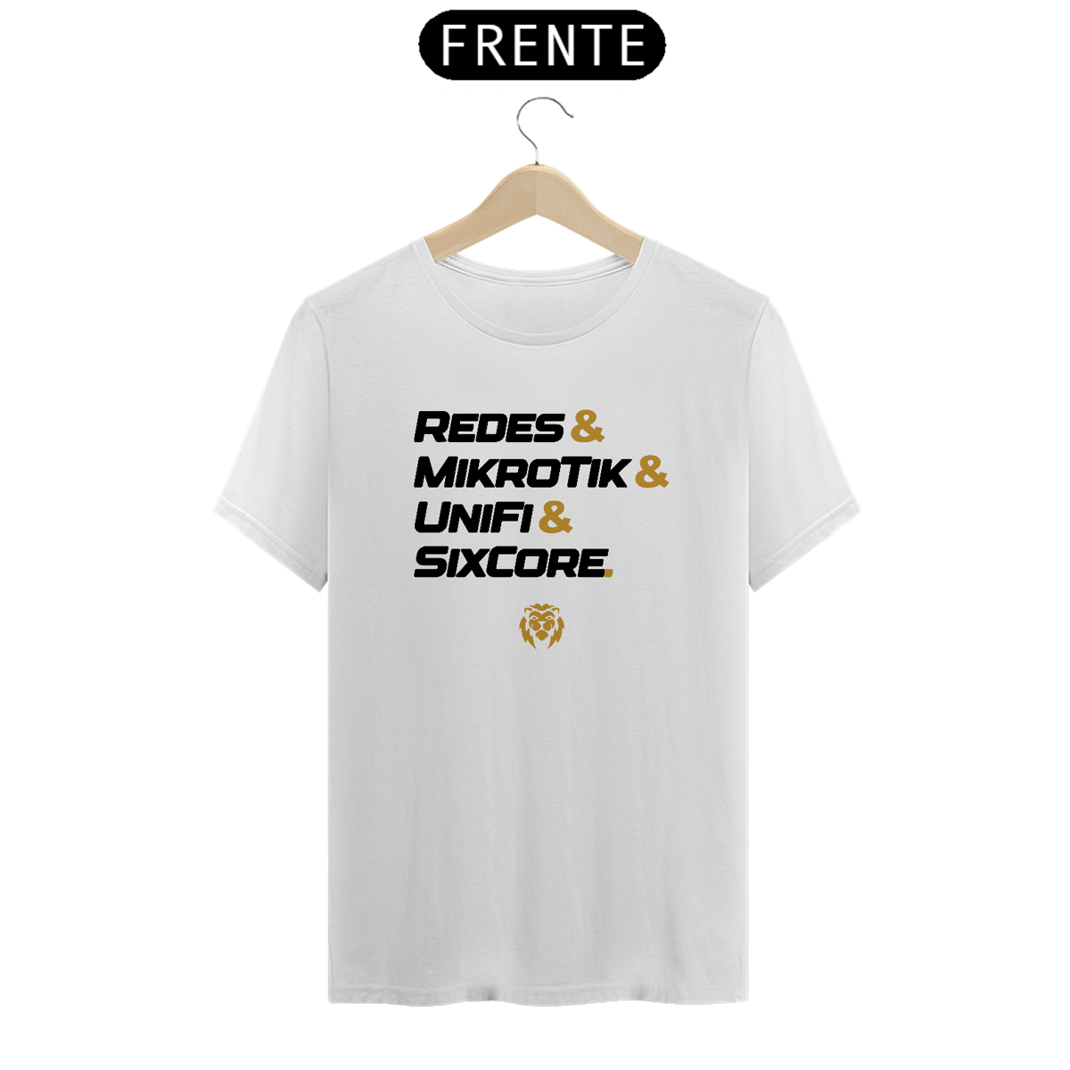 Nome do produto: Camisa SixCore Branca - Redes & SixCore