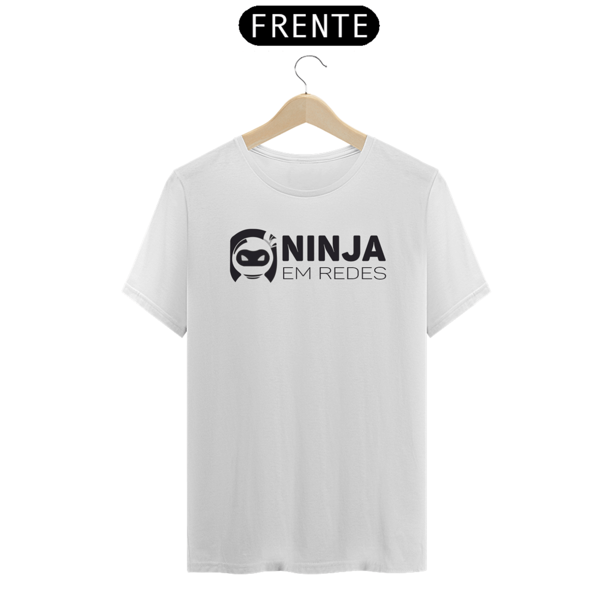 Nome do produto: CAMISA BRANCA - NINJA EM REDES