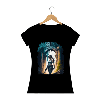 Camisa Baby Long Lara Croft