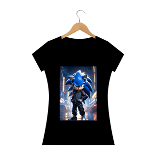 Camisa Baby long Sonic