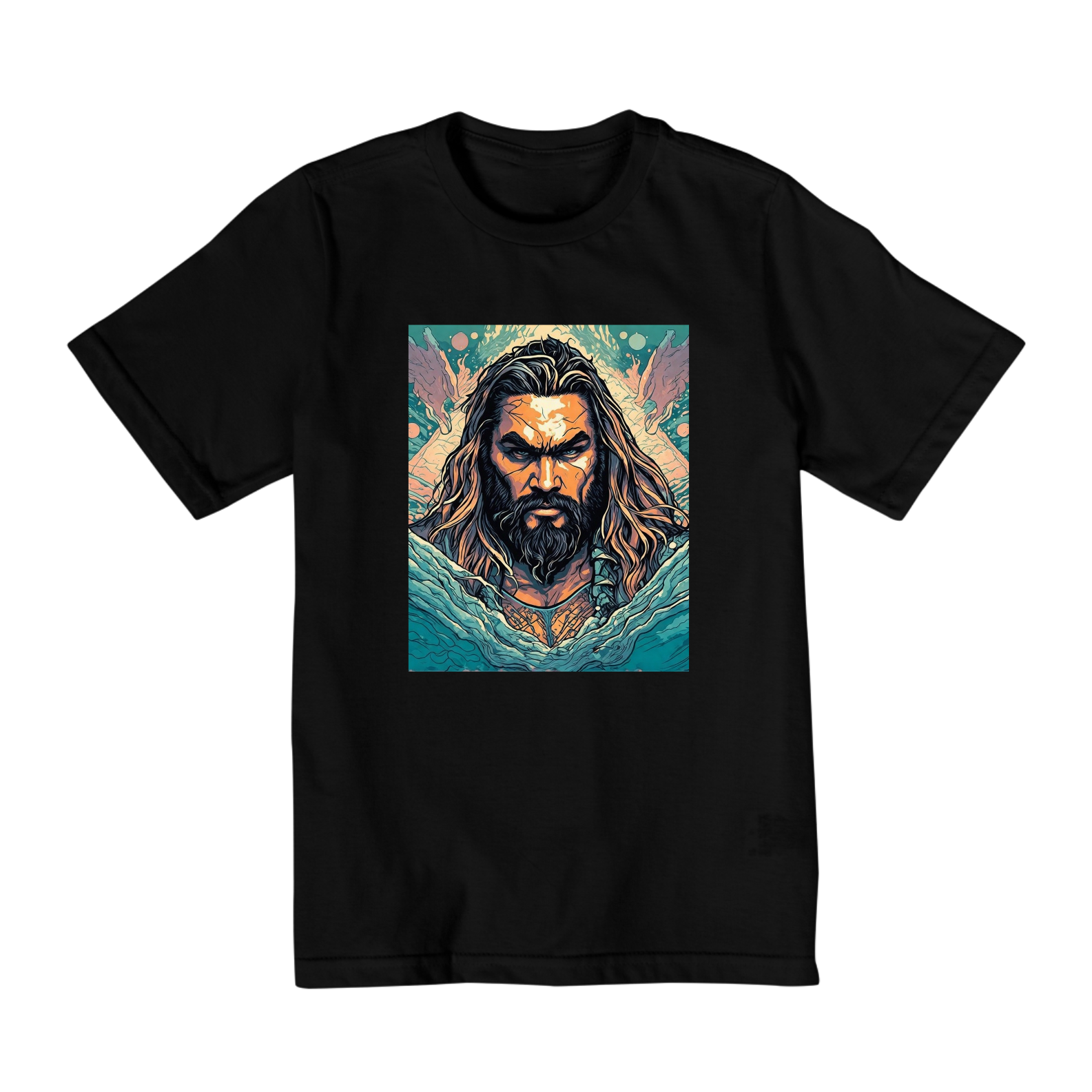 Camisa Infantil Aquaman