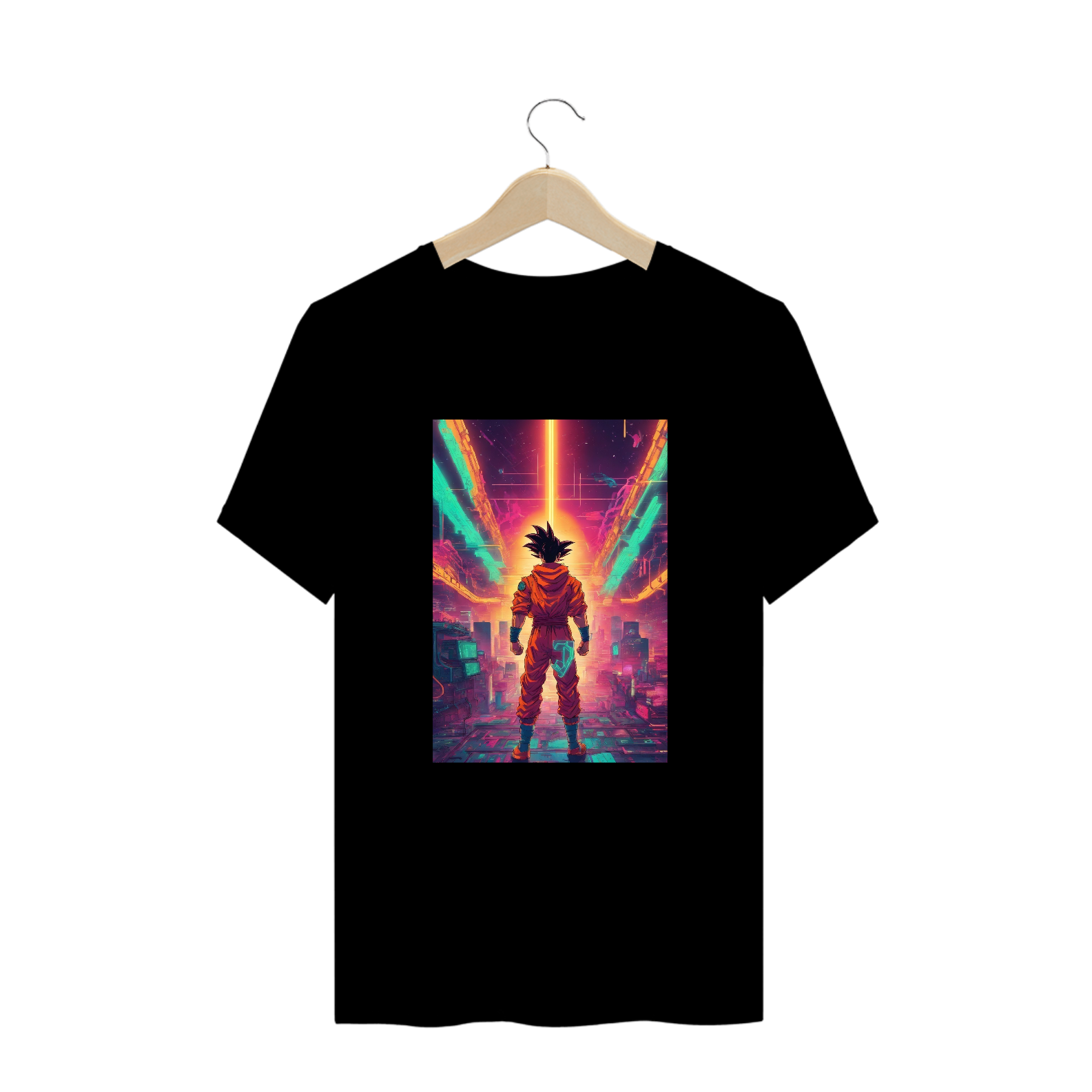 Camisa Goku Neon