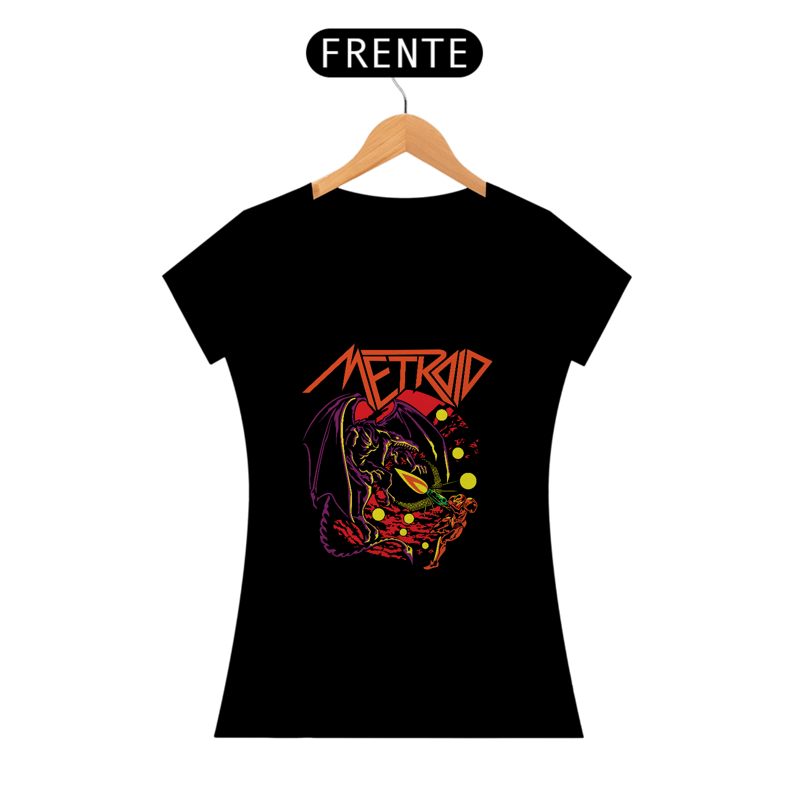 Camisa Baby Long Metroid