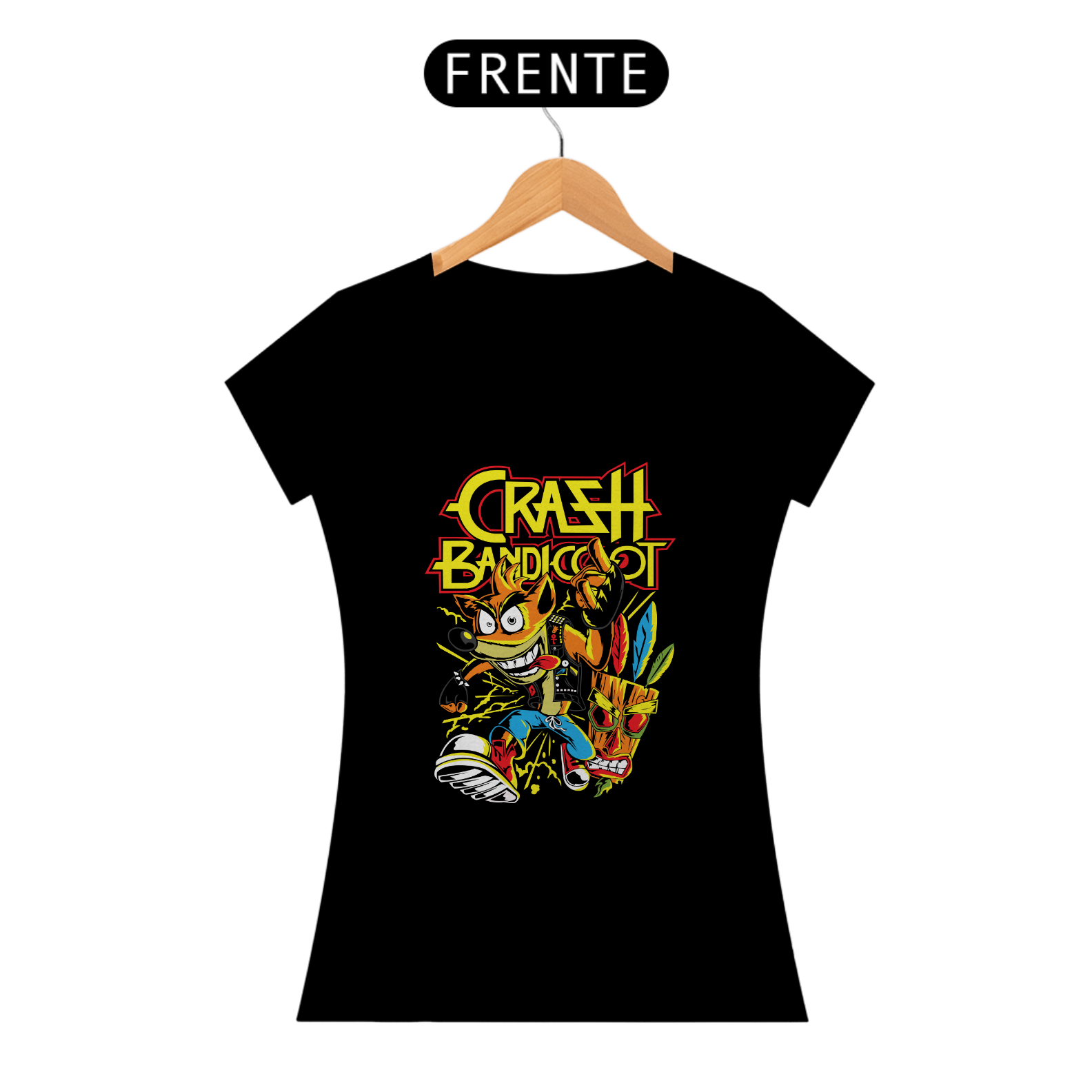 Camisa Baby Long Crash