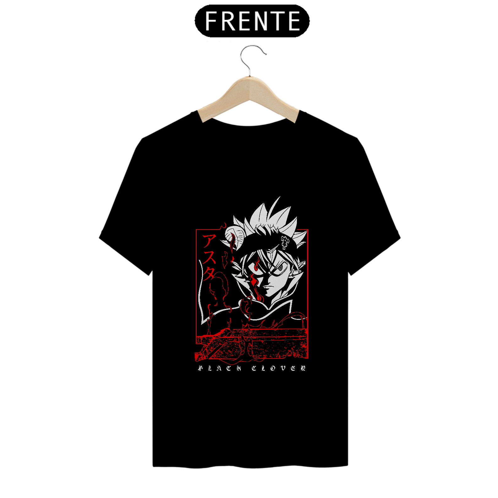 Camisa Black Clover Asta