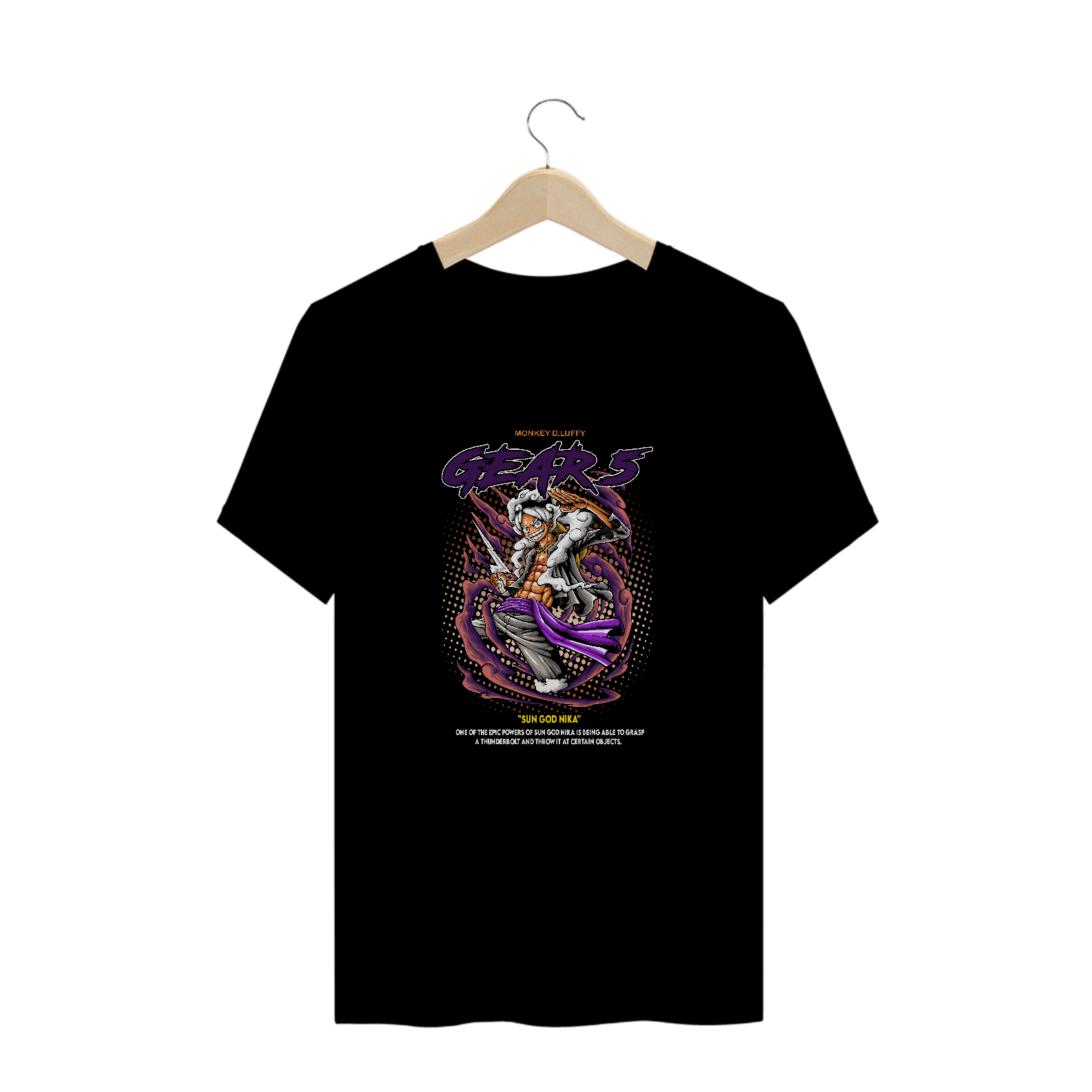 Camisa Luffy Gear 5 IV