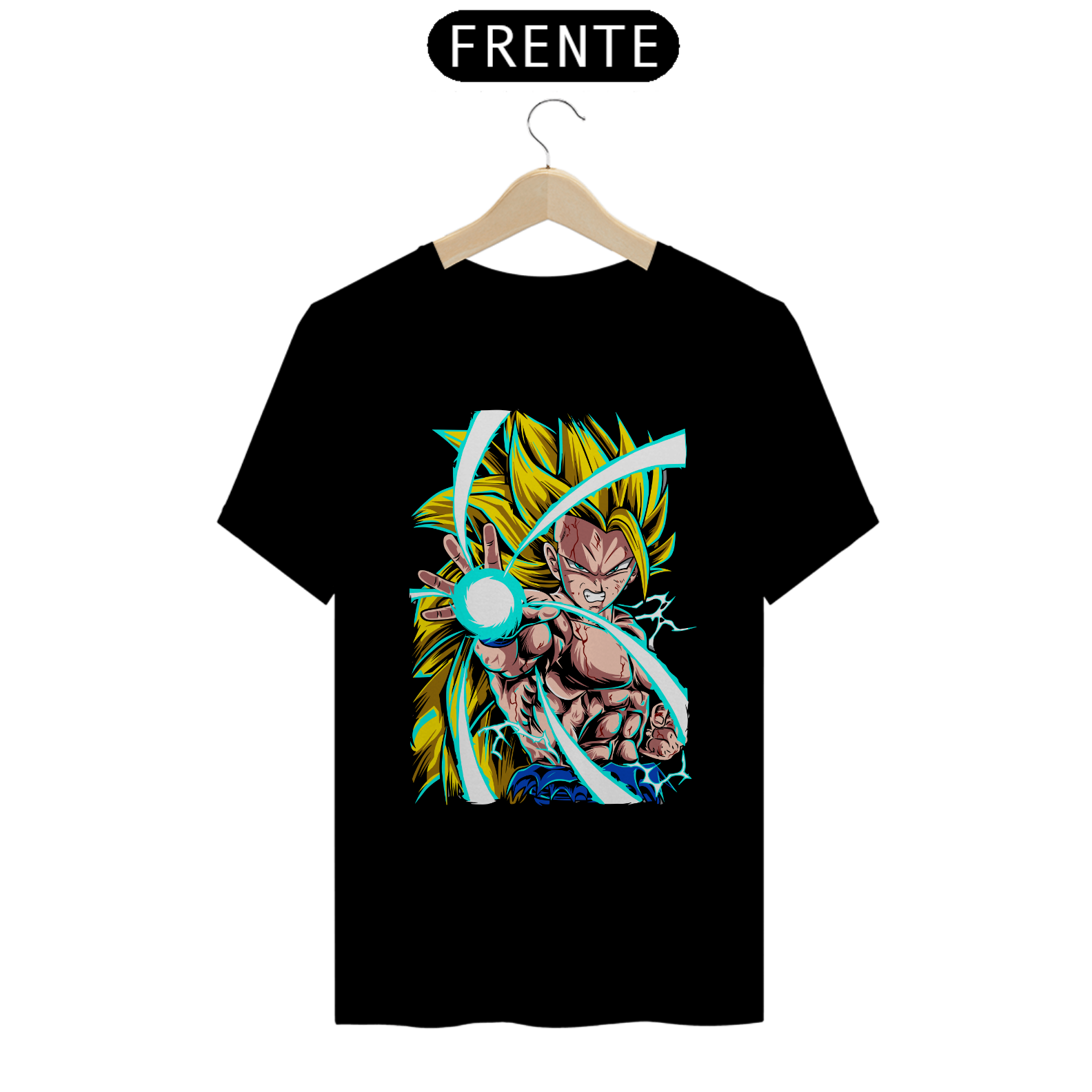 Camisa Goku SS3 VI