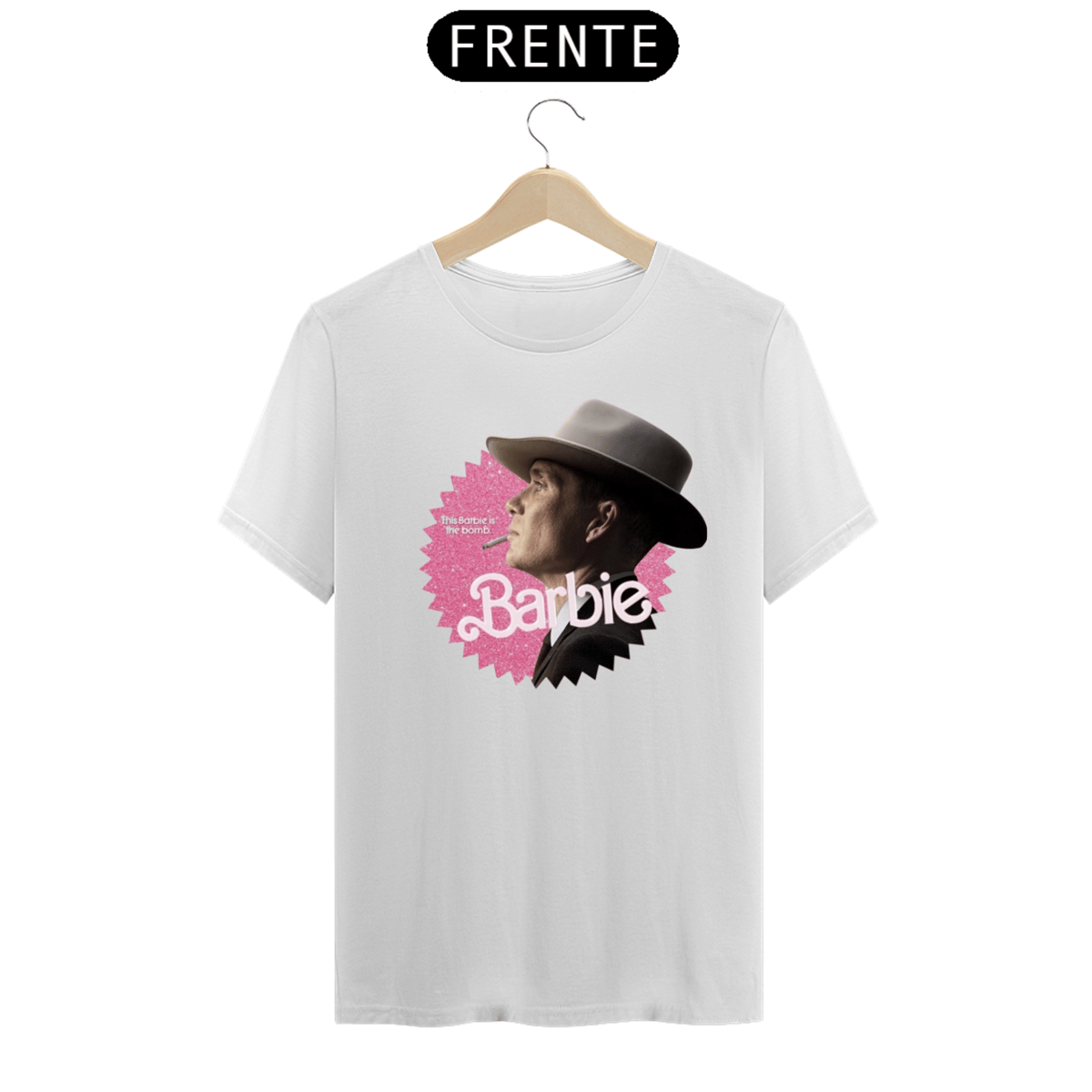Nome do produto: Camiseta Oppenheimer Barbie