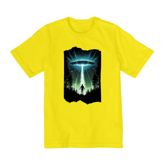 Nome do produto Camiseta Infantil Abdução Alienígena
