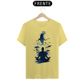 Nome do produto Camiseta Colors Tubarão Meditação
