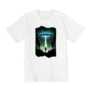 Nome do produto Camiseta Infantil Abdução Alienígena