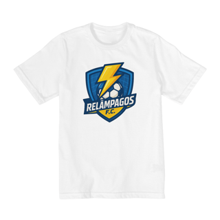 Nome do produto Relâmpagos F.C. - Treino - Camiseta Infantil 10 a 14 anos