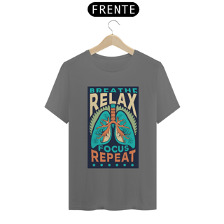 Nome do produto Camiseta Colors Pulmões Foco na Respiração