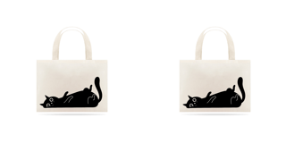 Nome do produto Eco Bag Grande - Cats