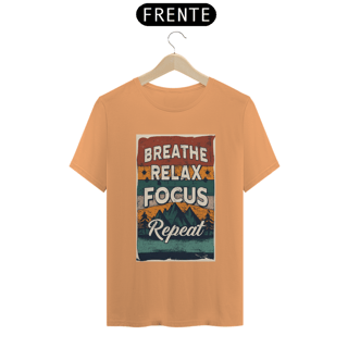 Nome do produto Camiseta Colors Breath - Relax - Focus
