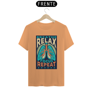 Nome do produto Camiseta Colors Pulmões Foco na Respiração