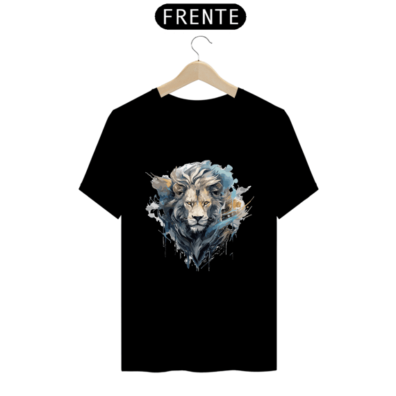 Camiseta B&W Arquétipo Leão - Coragem, Liderança e Poder