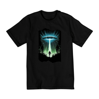 Nome do produto Camiseta Infantil Abdução Alienígena