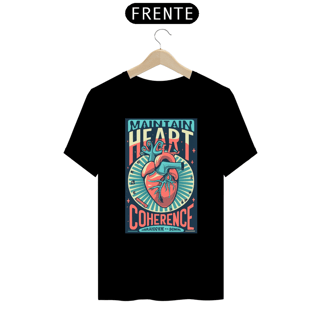 Nome do produto Camiseta B&W Meditação Heart Coherence