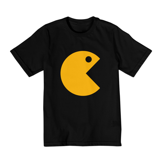 camisa pac-man(10 a 14 anos)