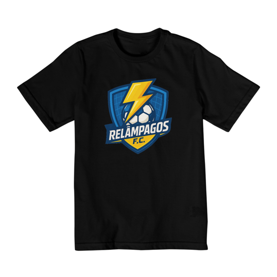 Relâmpagos F.C. - Treino - Camiseta Infantil 10 a 14 anos