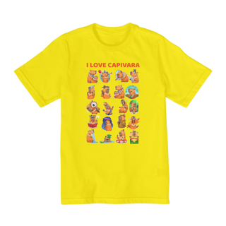 Nome do produto I love capivara kids 10-14