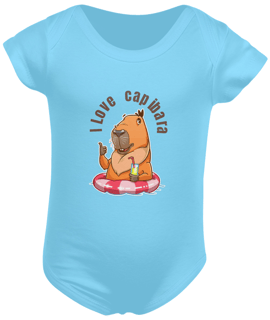 Nome do produto I love capivara baby