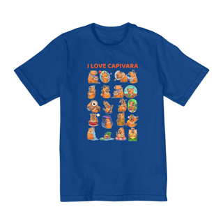 Nome do produto I love capivara kids 2-8