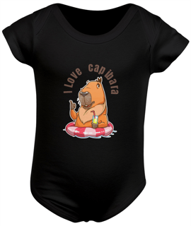 Nome do produto I love capivara baby