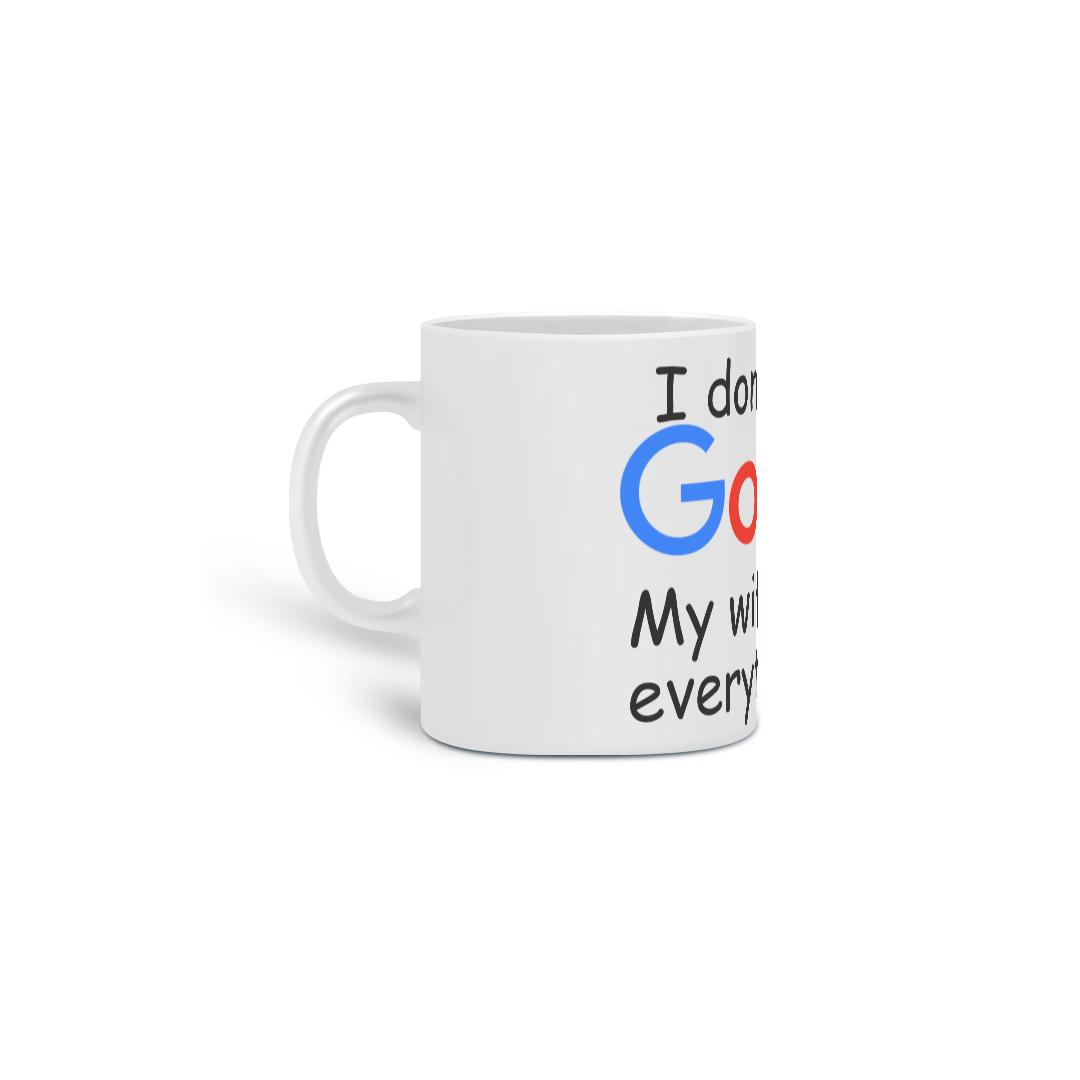 Nome do produto: Caneca Google
