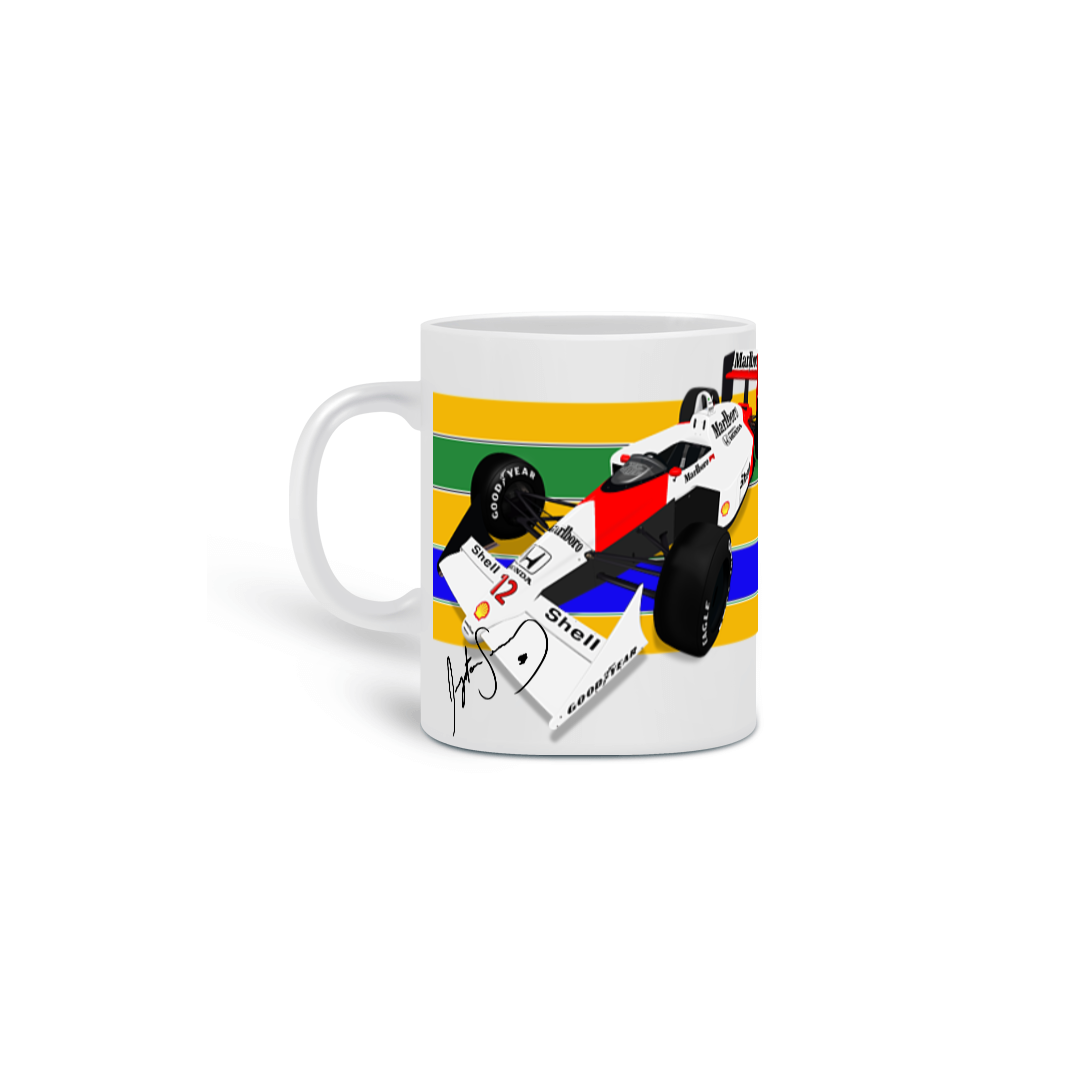 Nome do produto: Caneca Tributo Senna