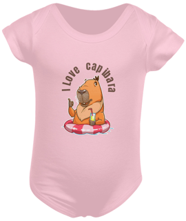 Nome do produto I love capivara baby