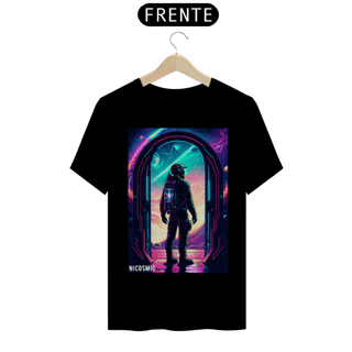 Camiseta Astronauta Neon
