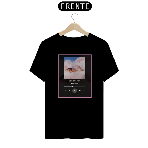Camiseta Music Player Katy Perry - California Gurls