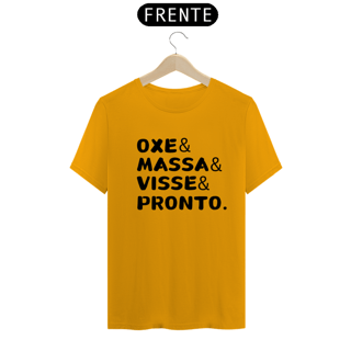 Nome do produto T-Shirt Art Black Oxe Massa Visse Pronto