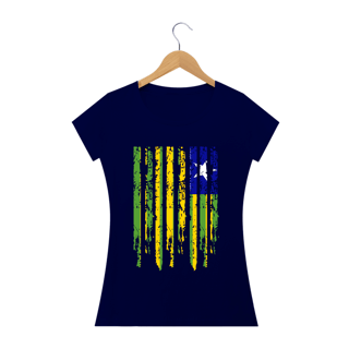 Nome do produto T-Shirt Feminina Bandeira Piauí
