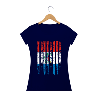 Nome do produto T-Shirt Feminina Bandeira Alagoas