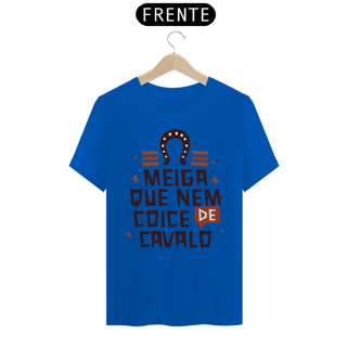 Nome do produto T-Shirt Frases Meiga que nem coice de cavalo