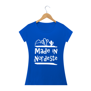 Nome do produto T-Shirt Feminina Frases Made in Nordeste